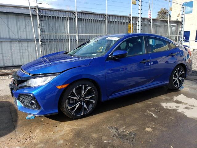 HONDA CIVIC 2018 2hgfc1e55jh710344