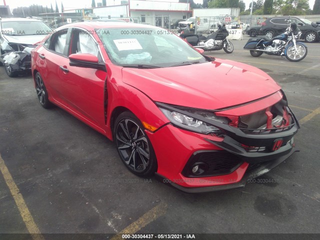 HONDA CIVIC SI SEDAN 2019 2hgfc1e55kh704805