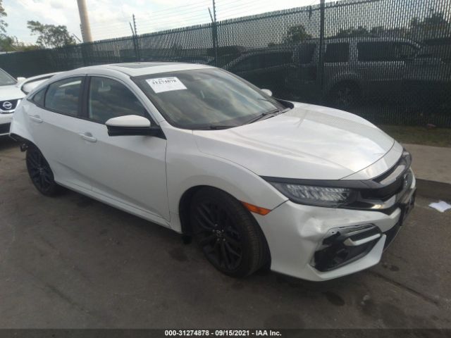 HONDA CIVIC SI SEDAN 2020 2hgfc1e55lh701033