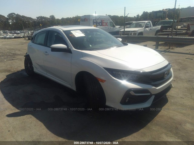 HONDA CIVIC SI SEDAN 2020 2hgfc1e55lh705423