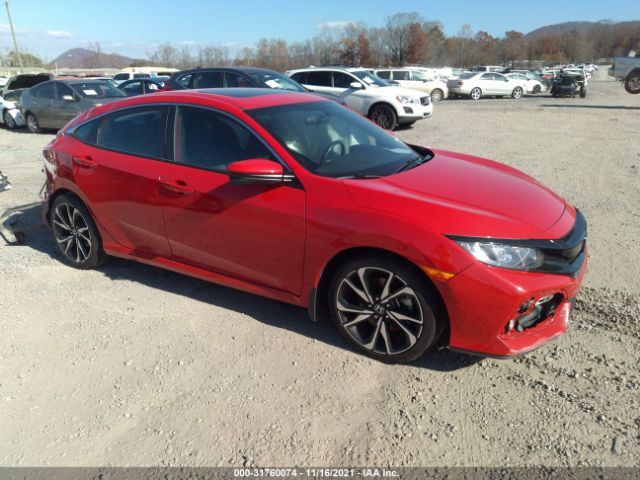 HONDA CIVIC SI SEDAN 2018 2hgfc1e56jh700440