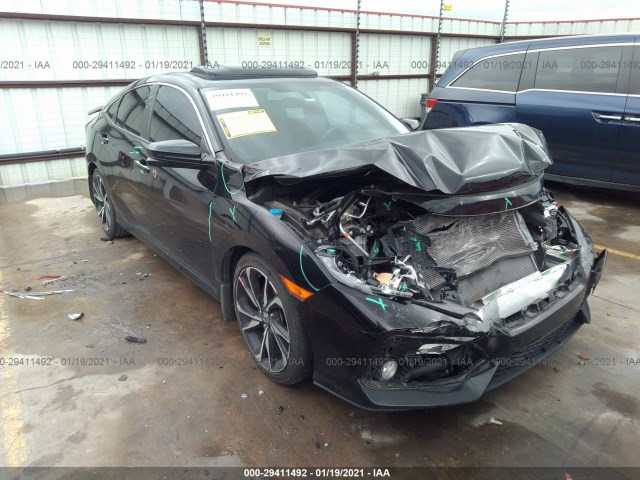 HONDA CIVIC SI SEDAN 2018 2hgfc1e56jh706206