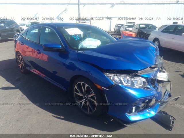 HONDA CIVIC SI SEDAN 2018 2hgfc1e56jh707842