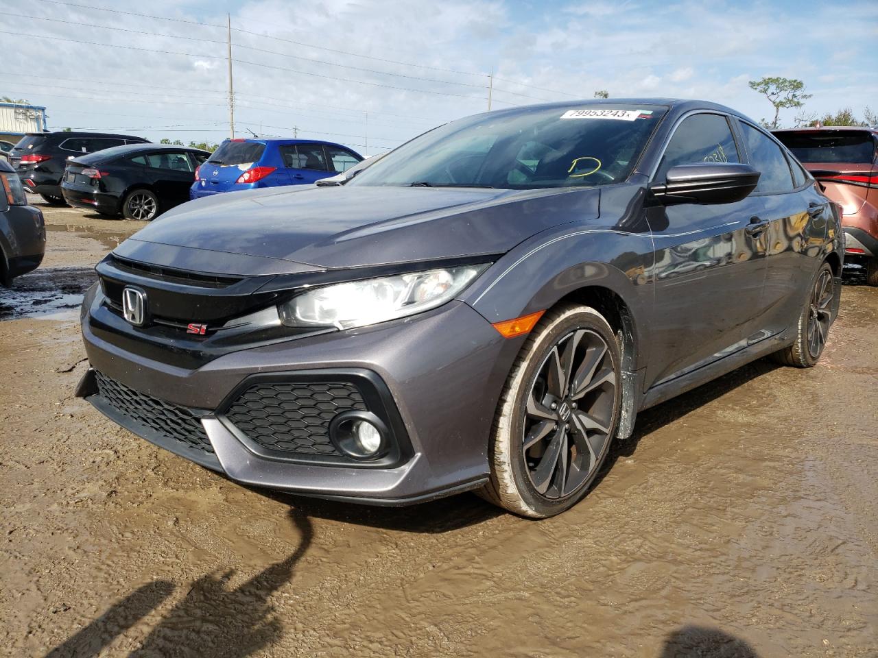 HONDA CIVIC 2018 2hgfc1e57jh700141