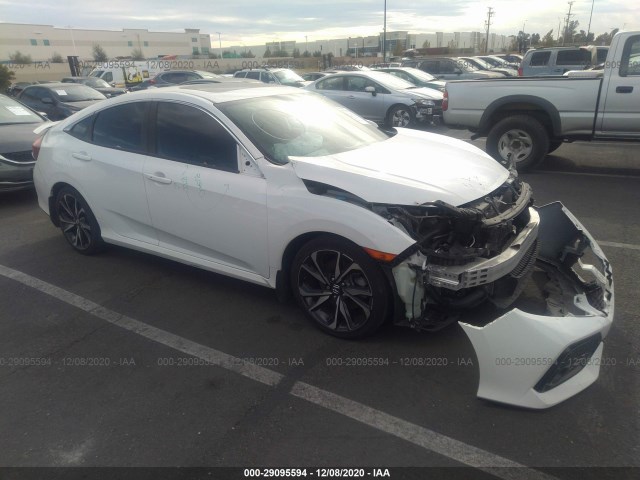 HONDA CIVIC SI SEDAN 2018 2hgfc1e57jh703220