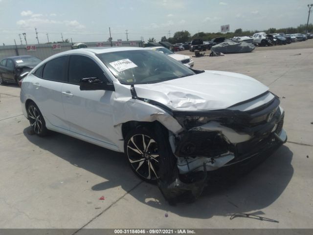 HONDA CIVIC SI SEDAN 2018 2hgfc1e57jh706330