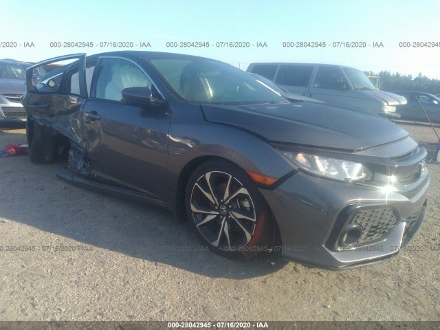 HONDA CIVIC SI SEDAN 2018 2hgfc1e57jh706408