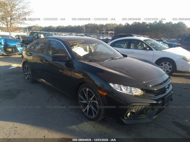 HONDA CIVIC SI SEDAN 2019 2hgfc1e57kh702165