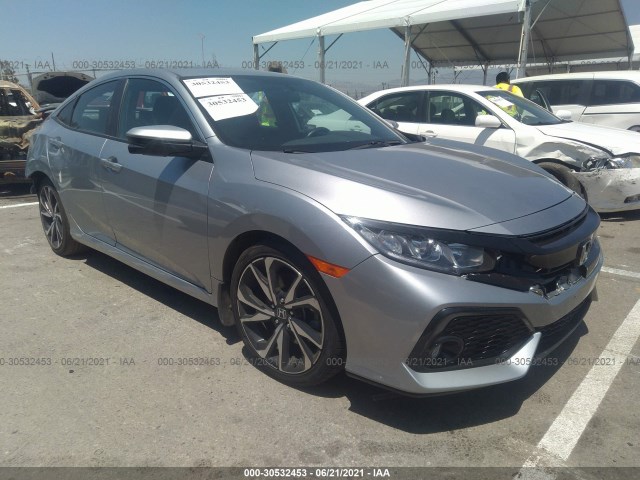 HONDA CIVIC SI SEDAN 2019 2hgfc1e57kh704546