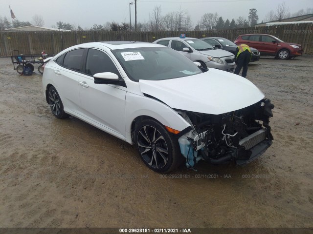 HONDA CIVIC SI SEDAN 2018 2hgfc1e58jh702920