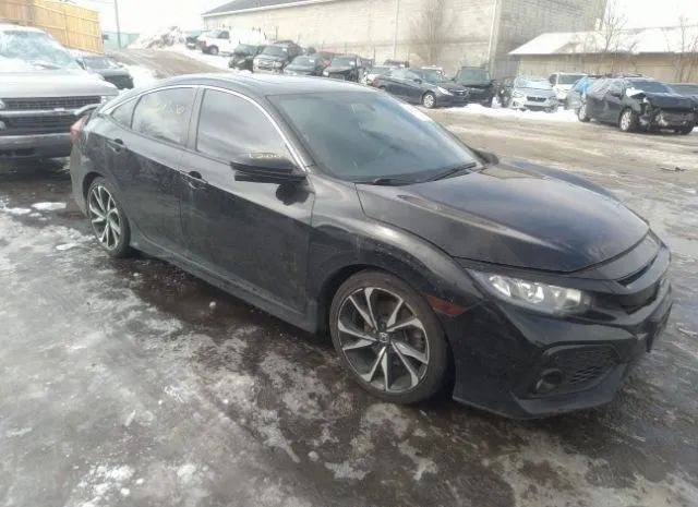 HONDA CIVIC SI SEDAN 2018 2hgfc1e58jh705204