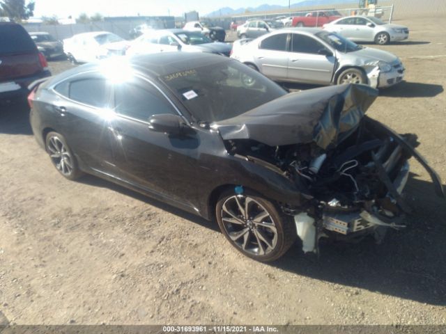 HONDA CIVIC SI SEDAN 2018 2hgfc1e58jh708250