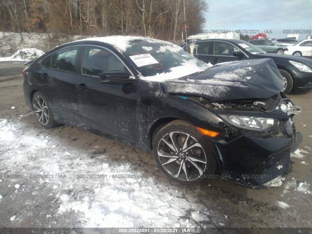 HONDA CIVIC SI SEDAN 2018 2hgfc1e58jh708846