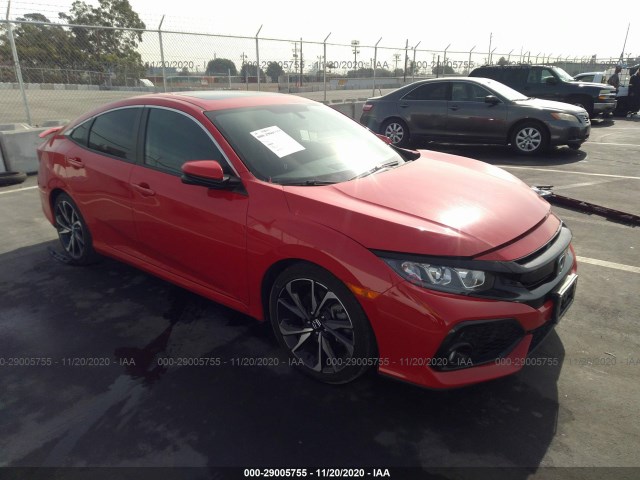 HONDA CIVIC SI SEDAN 2018 2hgfc1e58jh709995