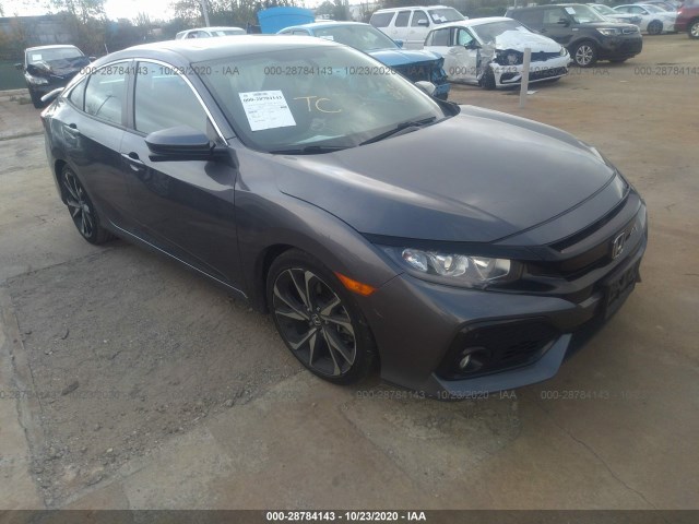 HONDA CIVIC SI SEDAN 2019 2hgfc1e58kh701137