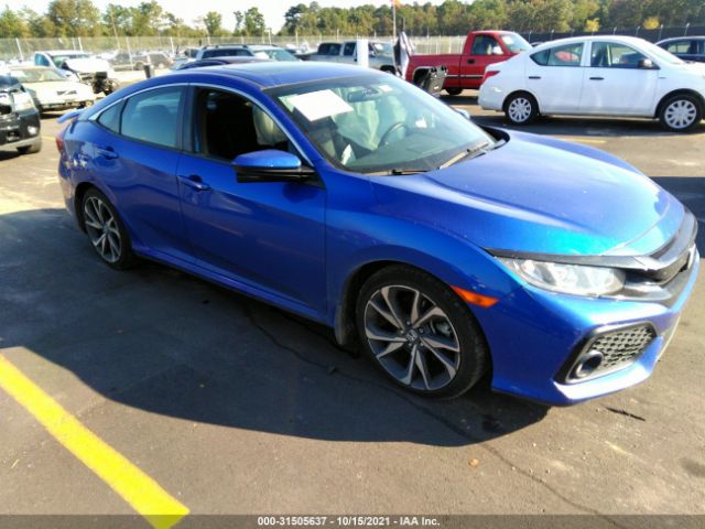 HONDA CIVIC SI SEDAN 2019 2hgfc1e58kh702627