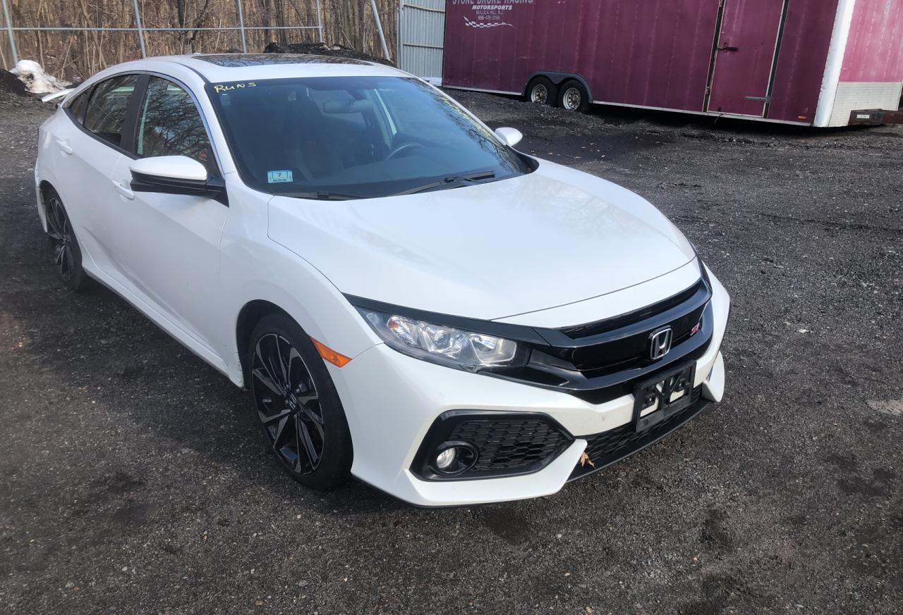 HONDA CIVIC SI SEDAN 2019 2hgfc1e58kh703082