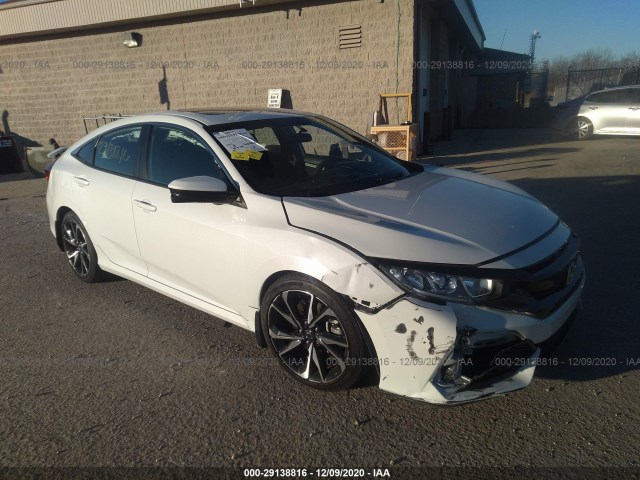 HONDA CIVIC SI SEDAN 2019 2hgfc1e58kh703096