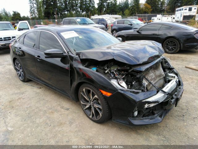 HONDA CIVIC SI SEDAN 2018 2hgfc1e59jh700643