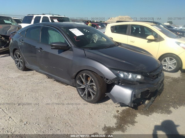 HONDA CIVIC SI SEDAN 2018 2hgfc1e59jh706815