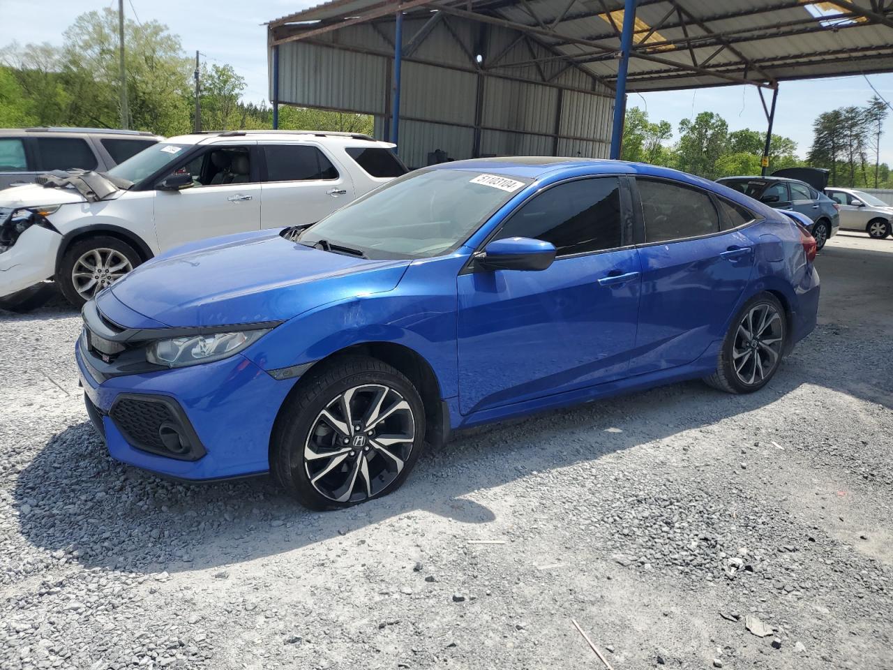 HONDA CIVIC 2018 2hgfc1e5xjh700912