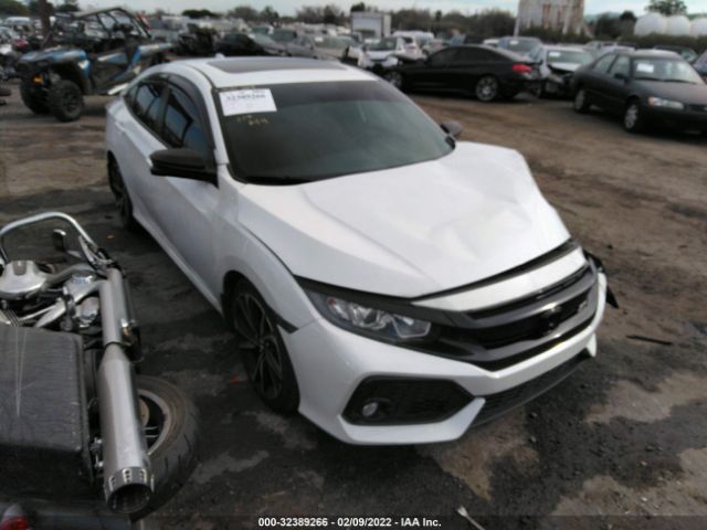 HONDA CIVIC SI SEDAN 2018 2hgfc1e5xjh702921