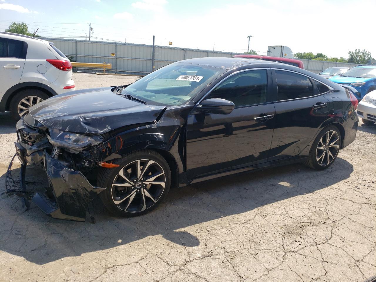 HONDA CIVIC 2018 2hgfc1e5xjh707634