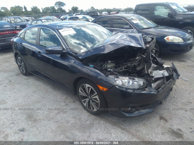 HONDA CIVIC SEDAN 2017 2hgfc1f34hh642867