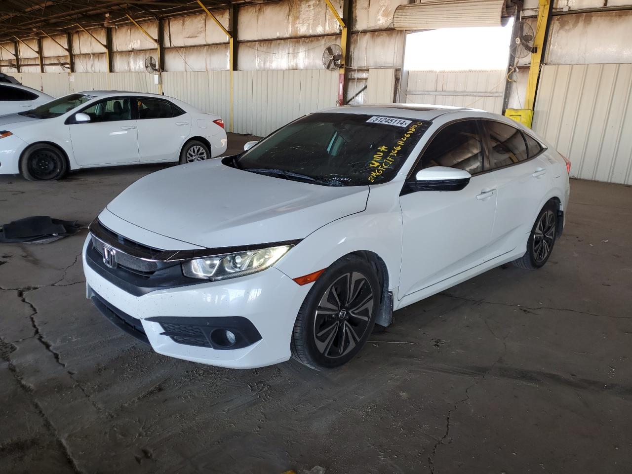 HONDA CIVIC 2016 2hgfc1f36gh664800