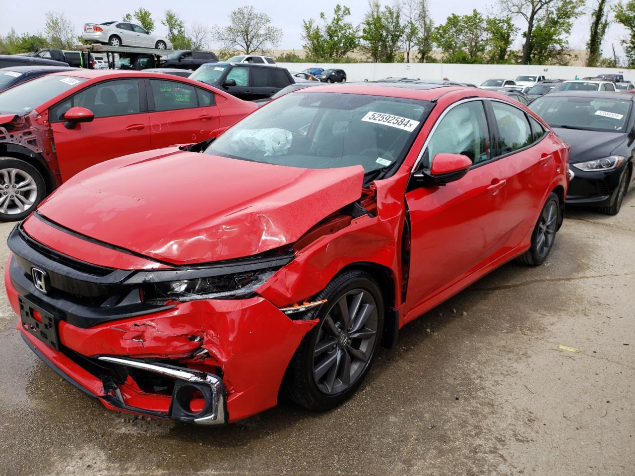 HONDA CIVIC 2019 2hgfc1f36kh651769