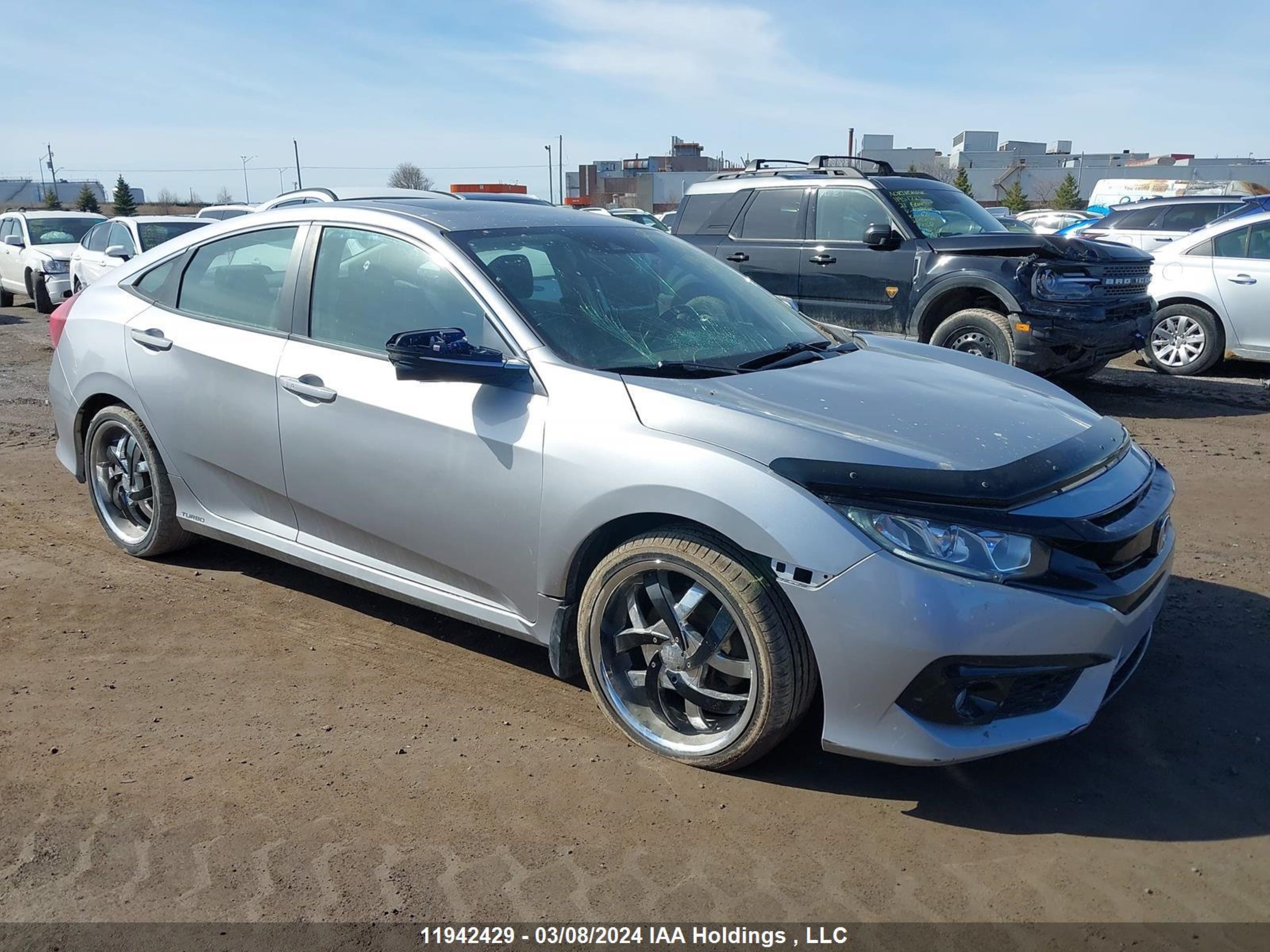 HONDA CIVIC 2017 2hgfc1f42hh105570