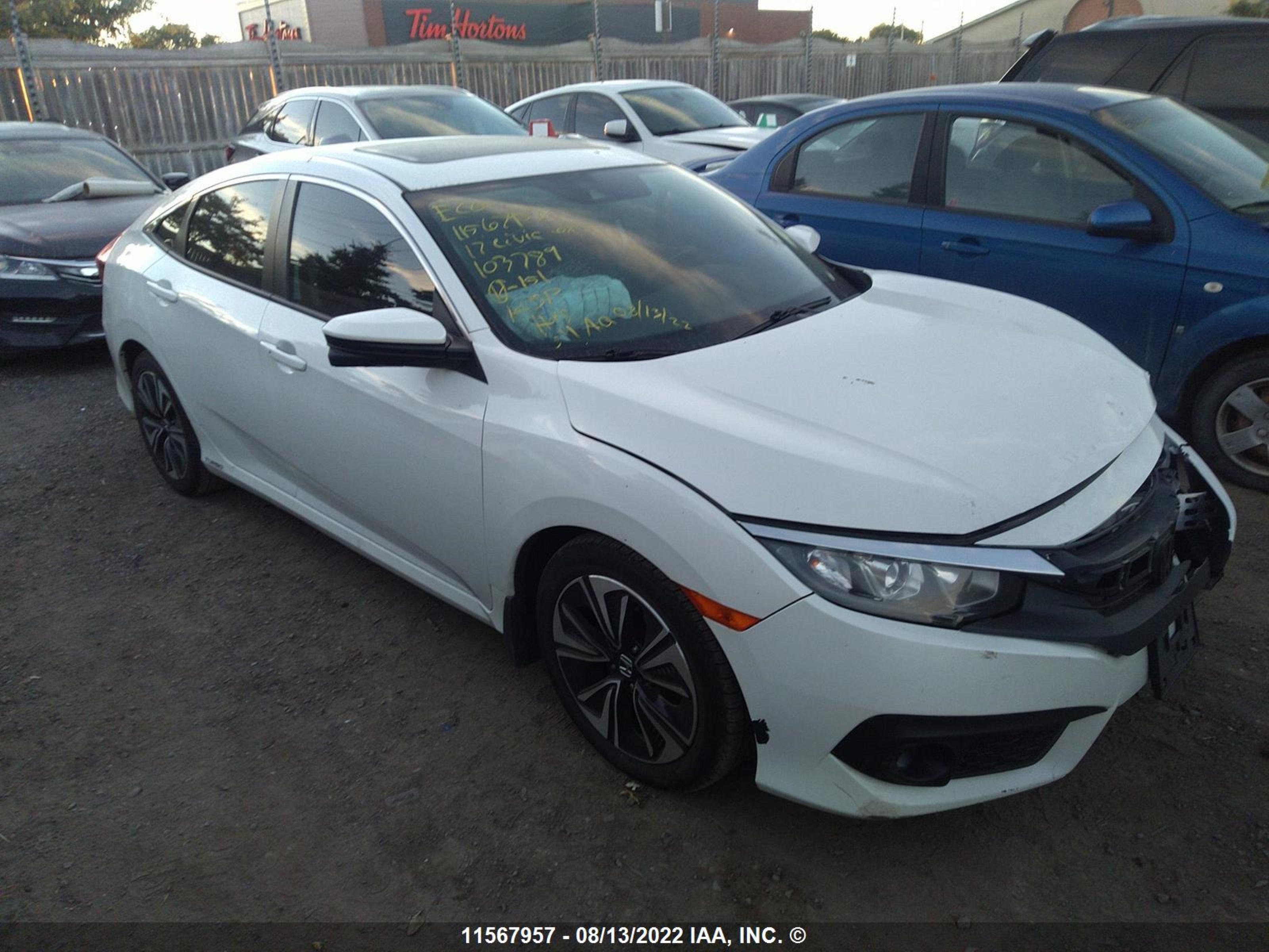 HONDA CIVIC 2017 2hgfc1f4xhh103789