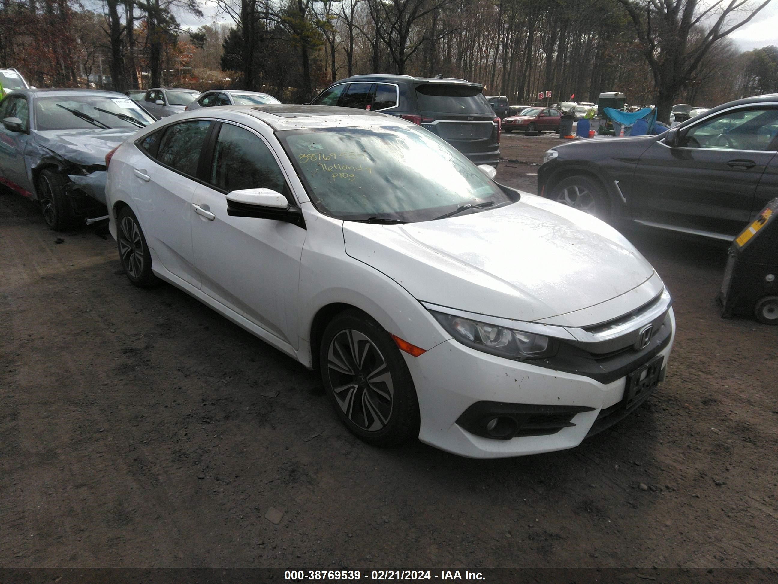 HONDA CIVIC 2016 2hgfc1f72gh634865