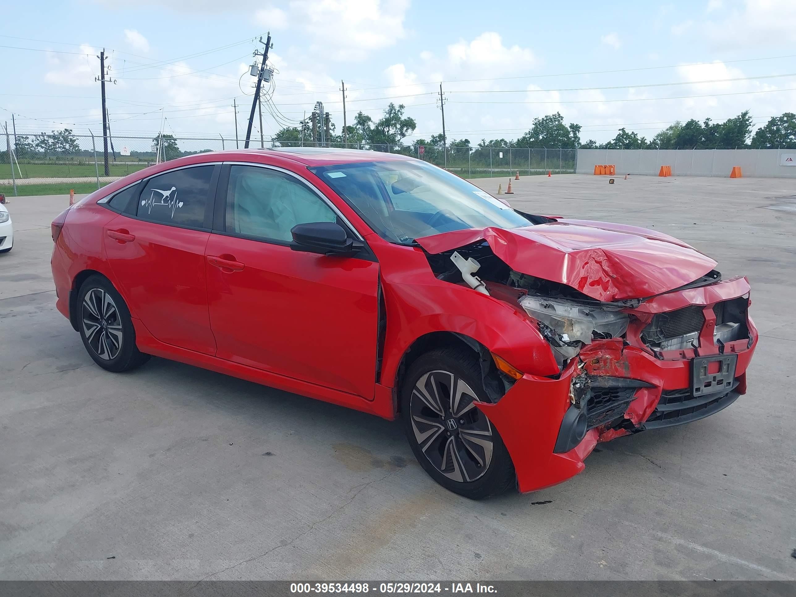 HONDA CIVIC 2016 2hgfc1f72gh645803