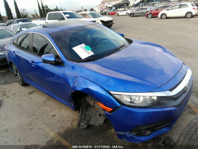 HONDA CIVIC SEDAN 2017 2hgfc1f75hh634537