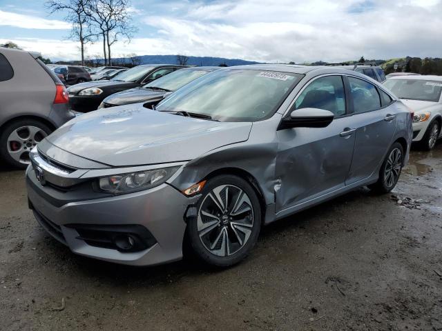 HONDA CIVIC EXL 2017 2hgfc1f75hh637423