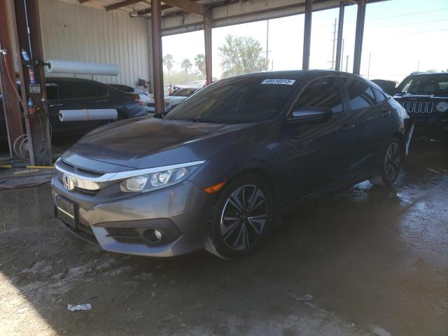 HONDA CIVIC EXL 2017 2hgfc1f75hh657929