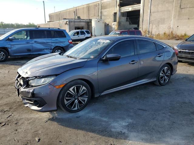 HONDA CIVIC EXL 2017 2hgfc1f76hh641500