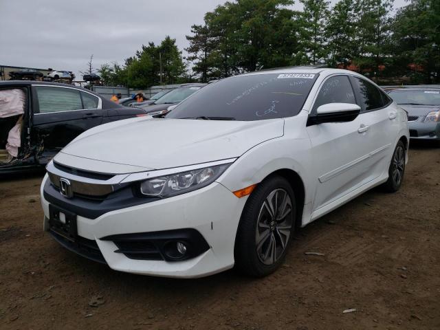 HONDA CIVIC EXL 2018 2hgfc1f76jh645889