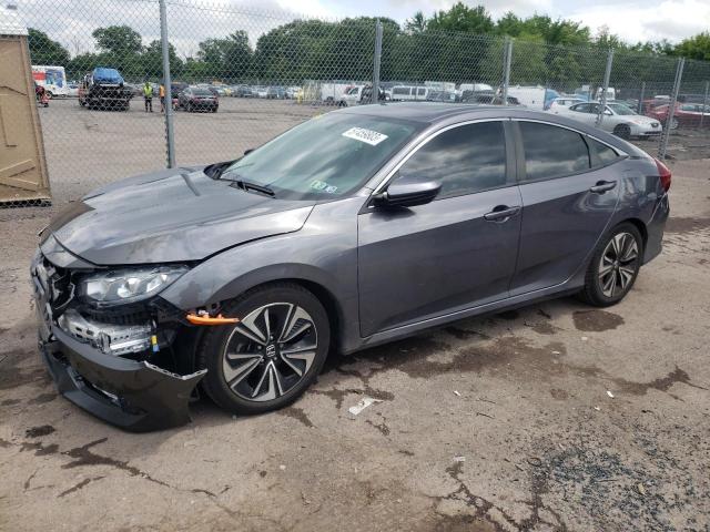 HONDA CIVIC EXL 2018 2hgfc1f77jh640457