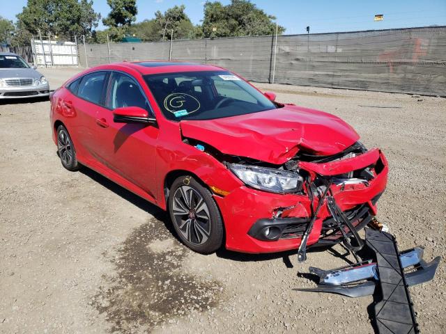 HONDA CIVIC EXL 2017 2hgfc1f78hh636038