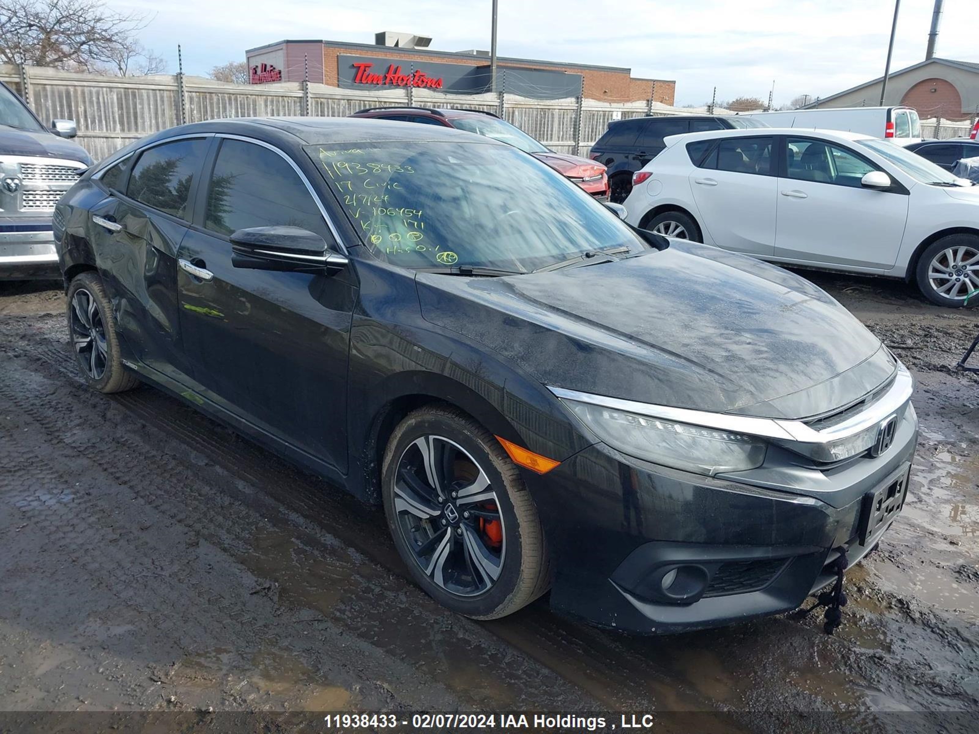 HONDA CIVIC 2017 2hgfc1f90hh106454