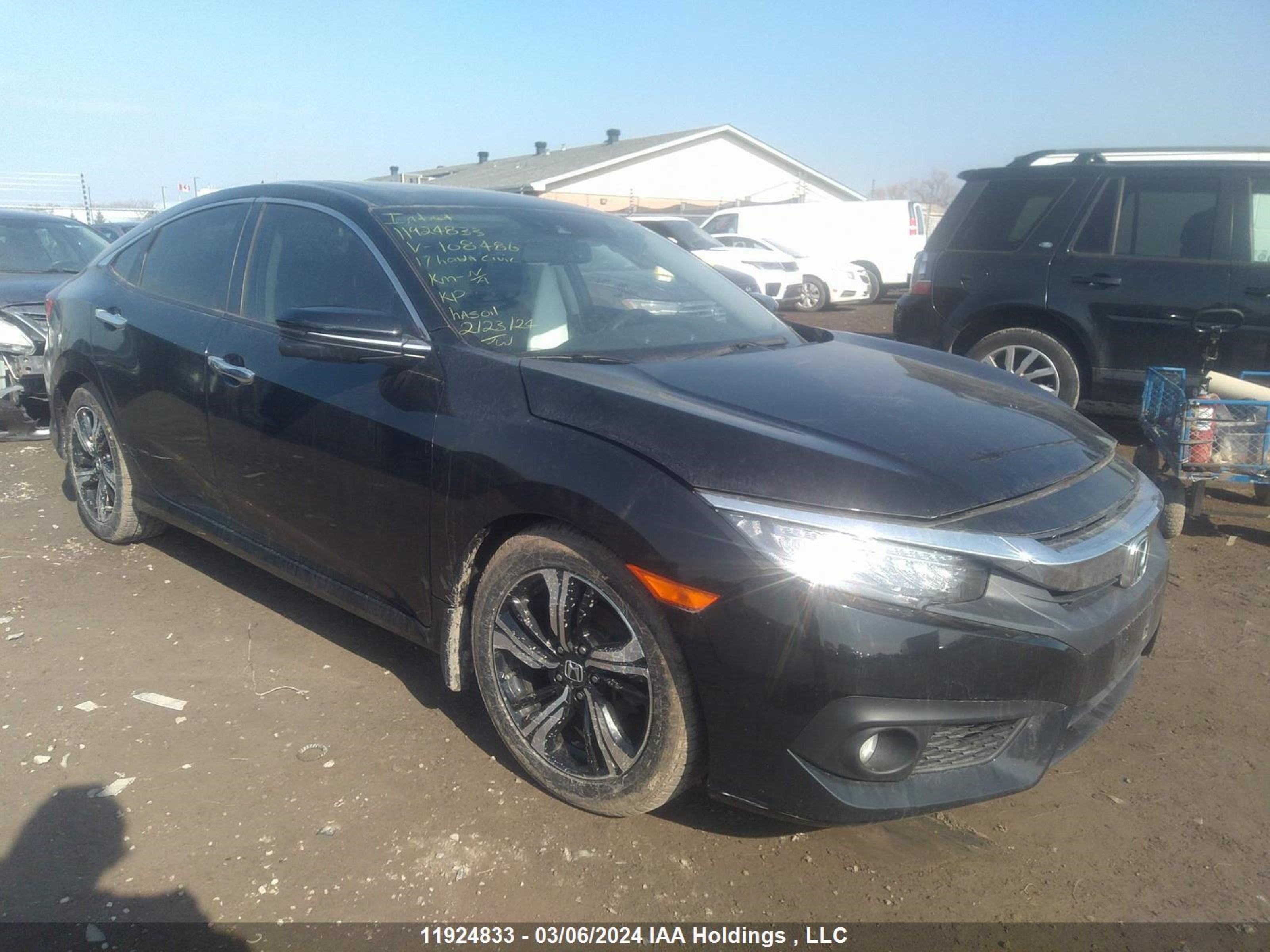 HONDA CIVIC 2017 2hgfc1f91hh108486