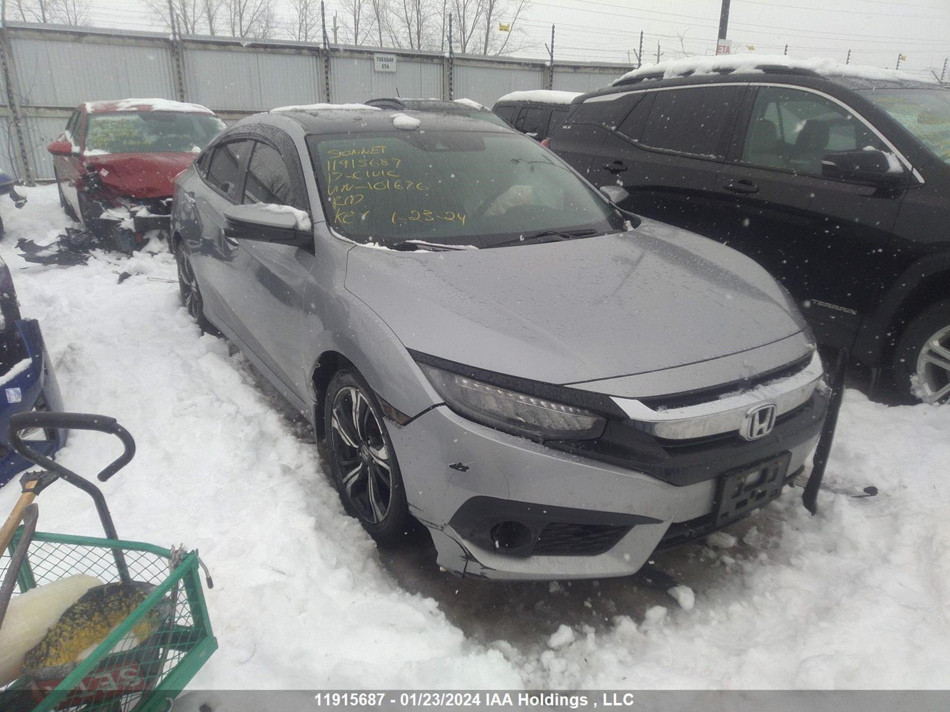 HONDA CIVIC 2017 2hgfc1f94hh101676