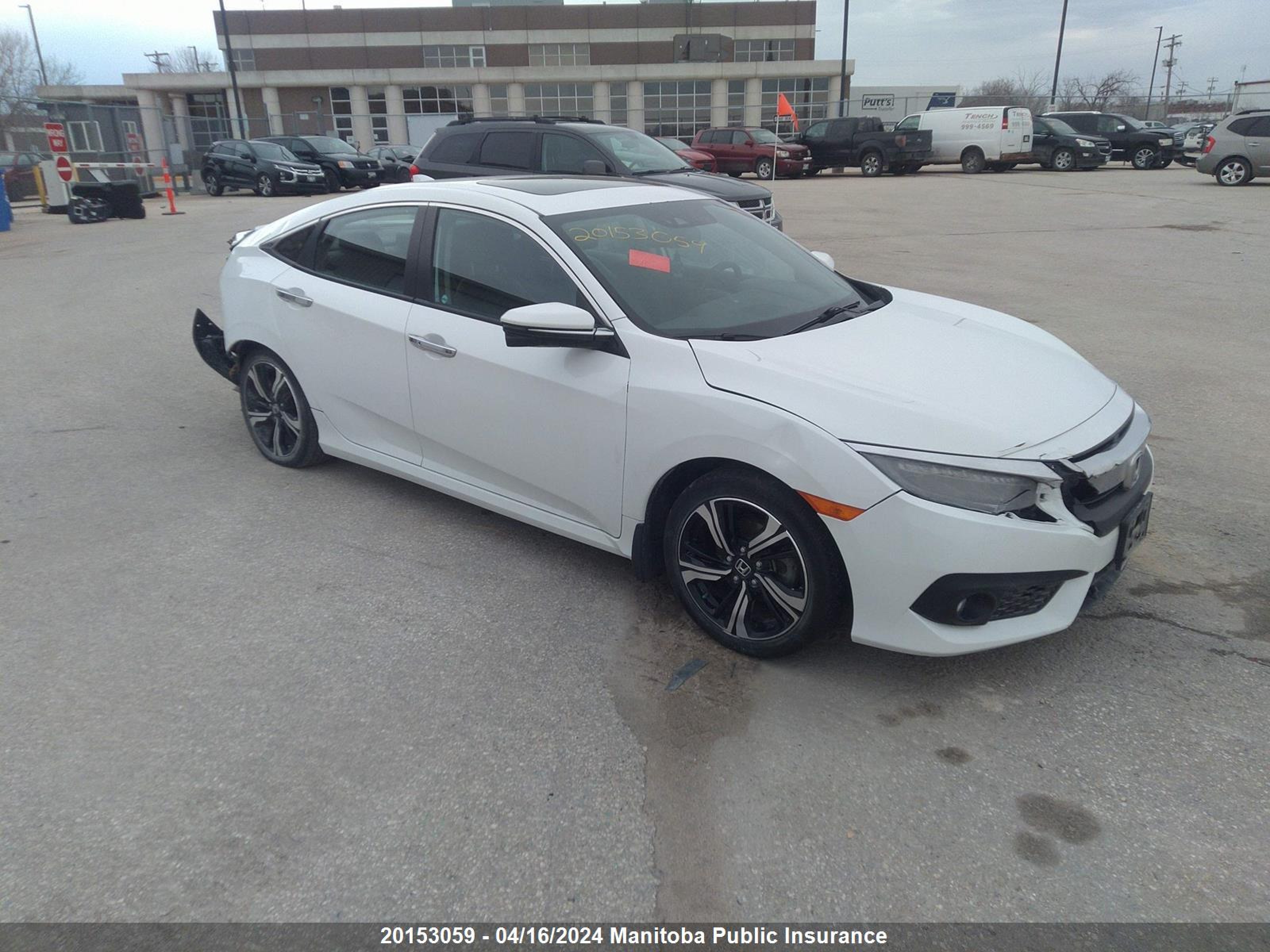 HONDA CIVIC 2018 2hgfc1f96jh100101