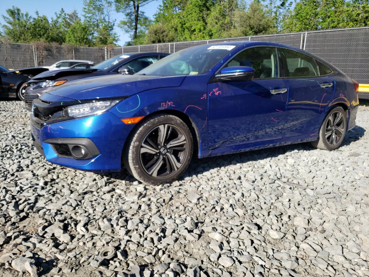 HONDA CIVIC 2018 2hgfc1f98jh641876