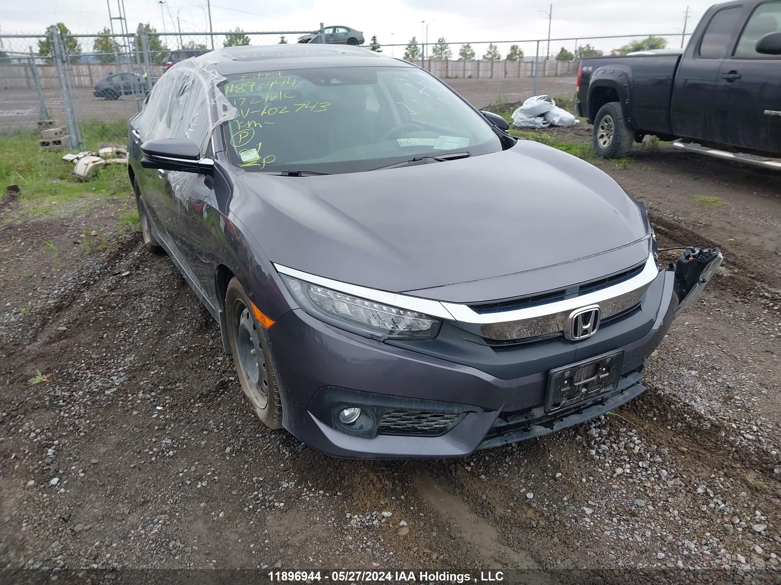 HONDA CIVIC 2017 2hgfc1f99hh102743