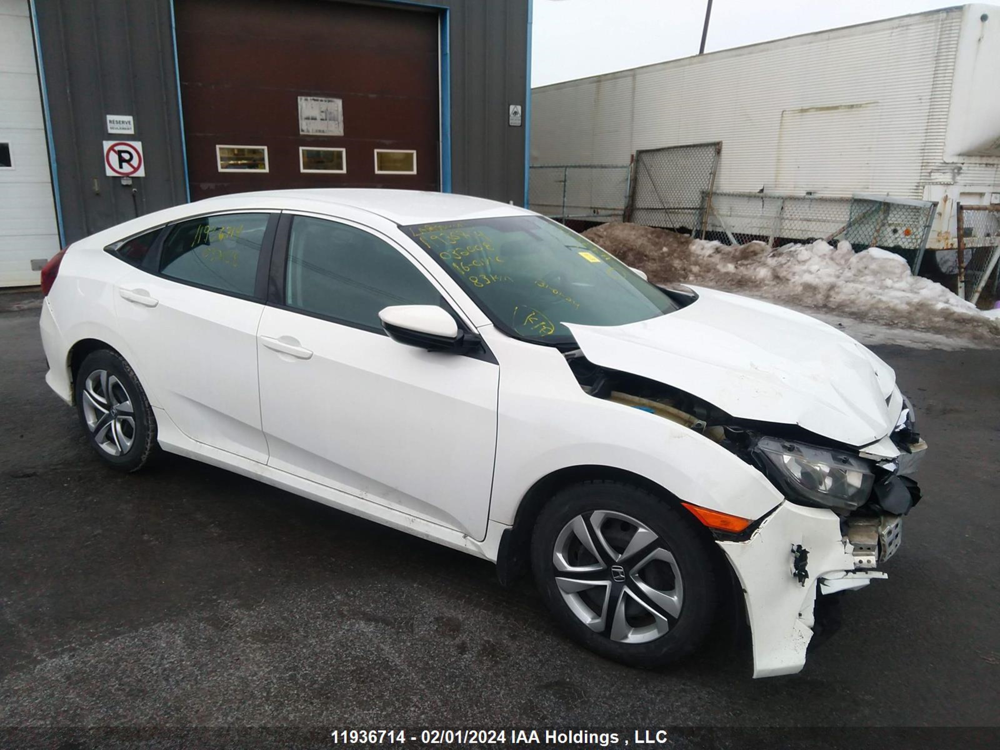 HONDA CIVIC 2016 2hgfc2e58gh032008