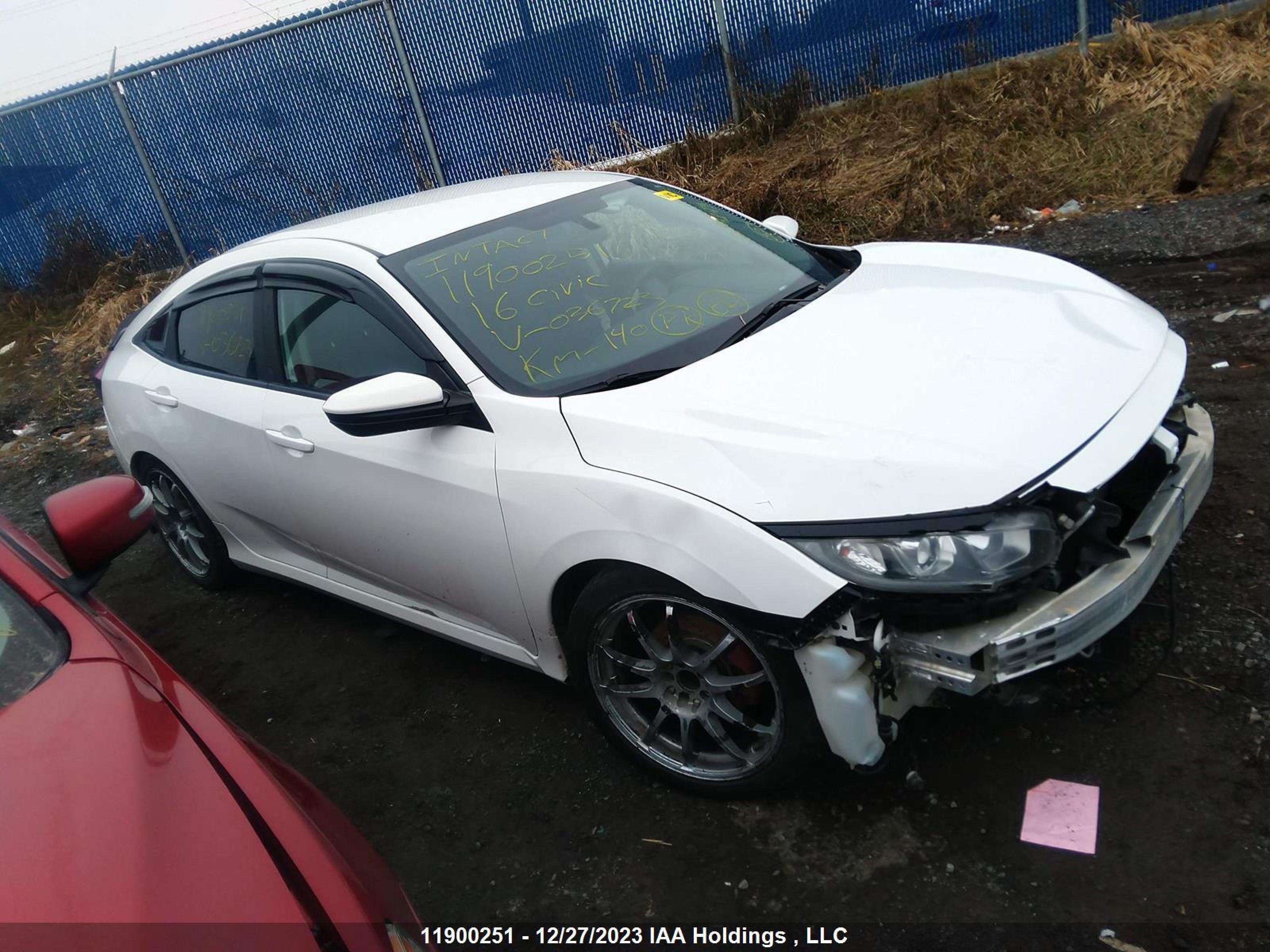 HONDA CIVIC 2016 2hgfc2e58gh036723