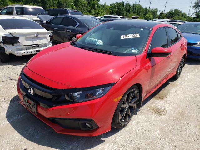 HONDA CIVIC SPOR 2019 2hgfc2e88kh525951